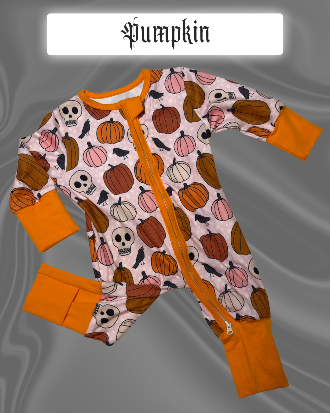 Pumpkin Onesie (LAST OF - DISCONTINUED) Long Sleeve