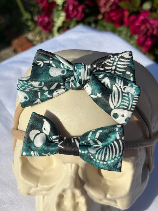 Skelli Animals Bow Headband (2 piece)