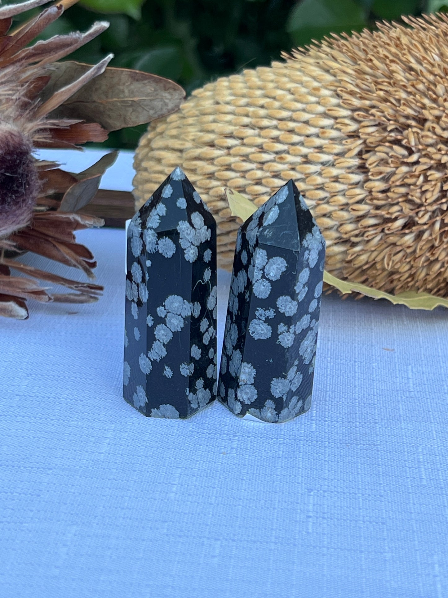 Snowflake Obsidian Towers