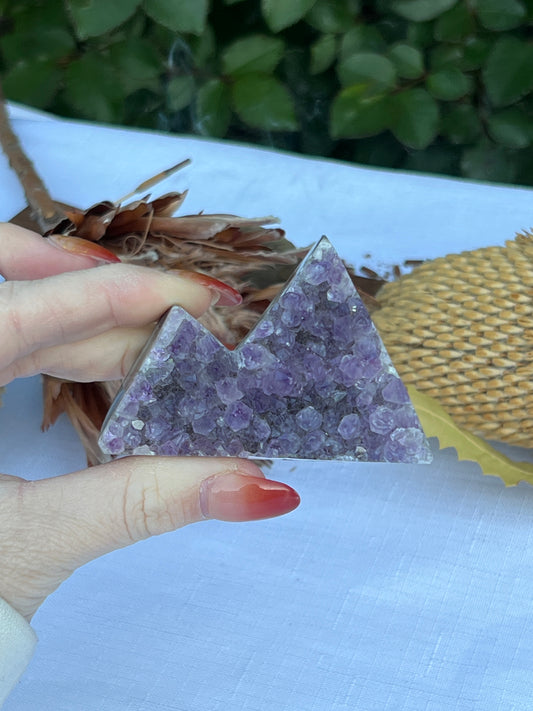 Amethyst Mountain Carving