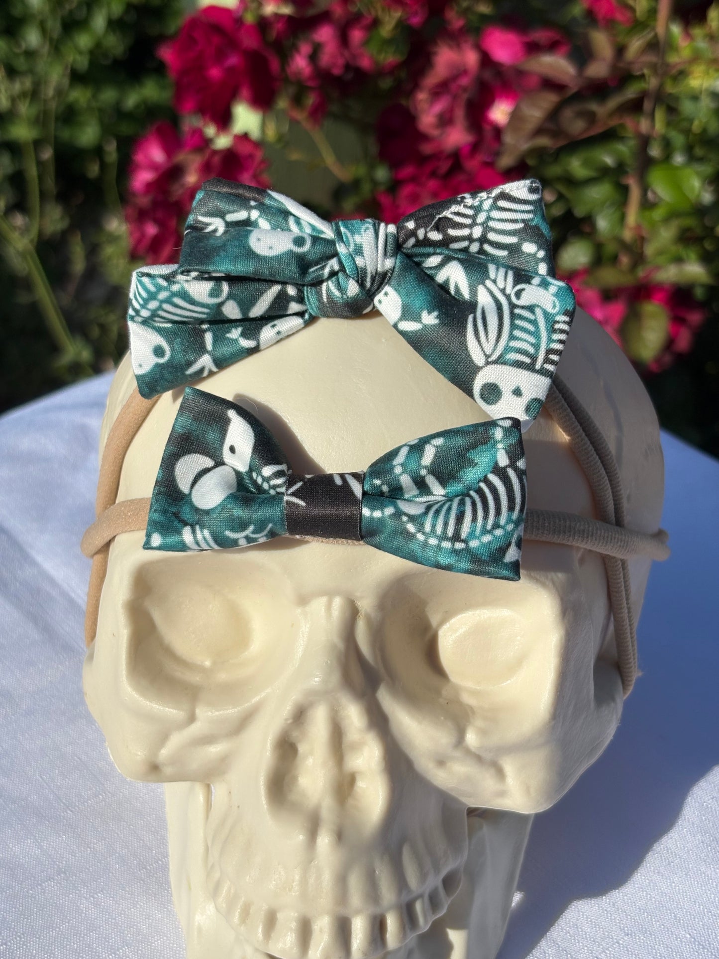 Skelli Animals Bow Headband (2 piece)