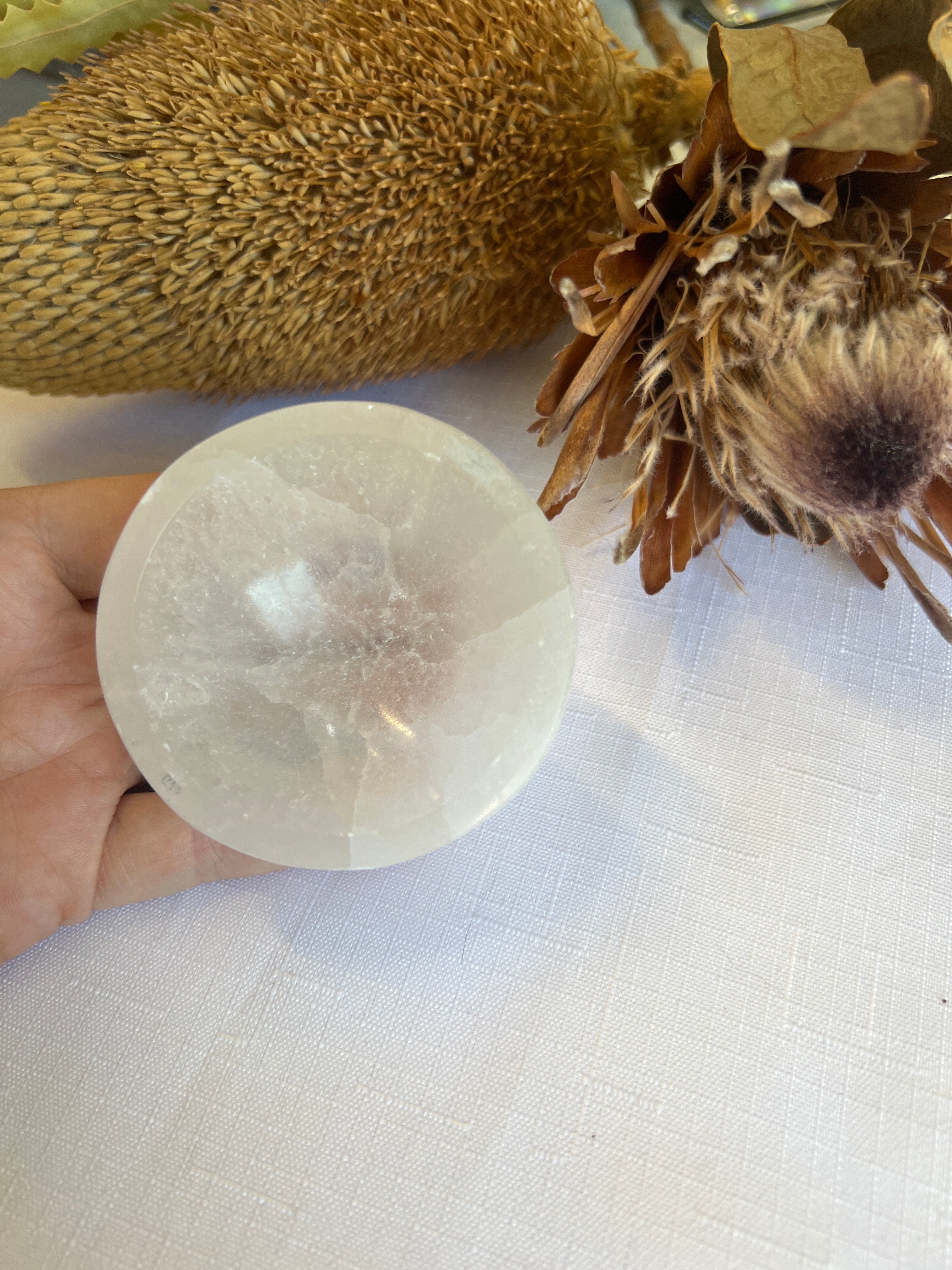 Selenite Bowl 7cm