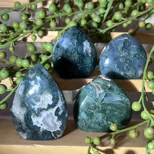 Moss Agate Small Flame