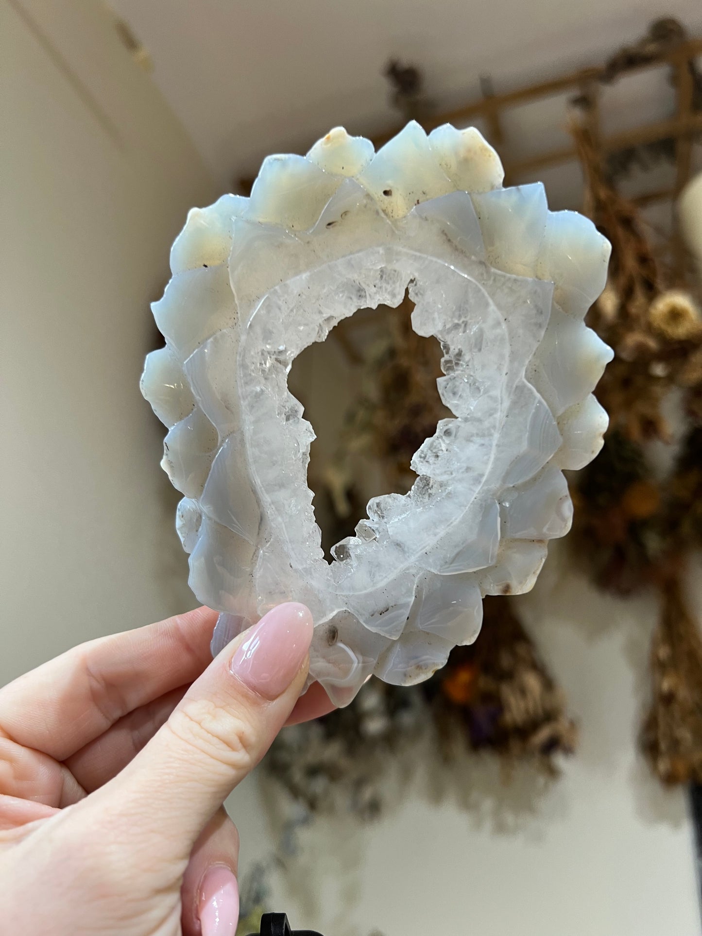 Agate Lotus Carving (2)