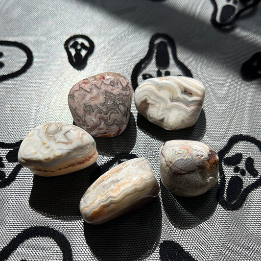 Crazy Lace Agate A grade Tumble