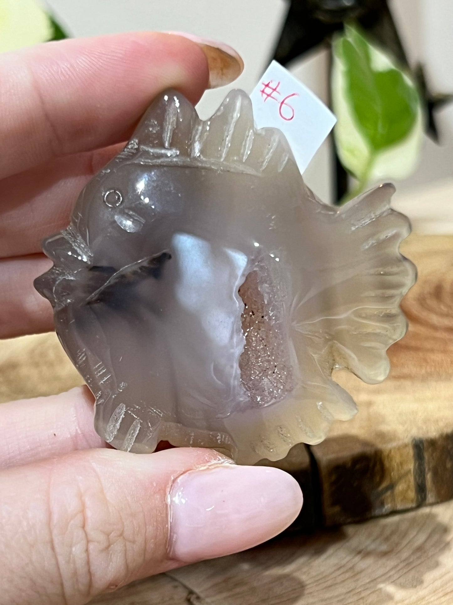 Agate Fish Carving