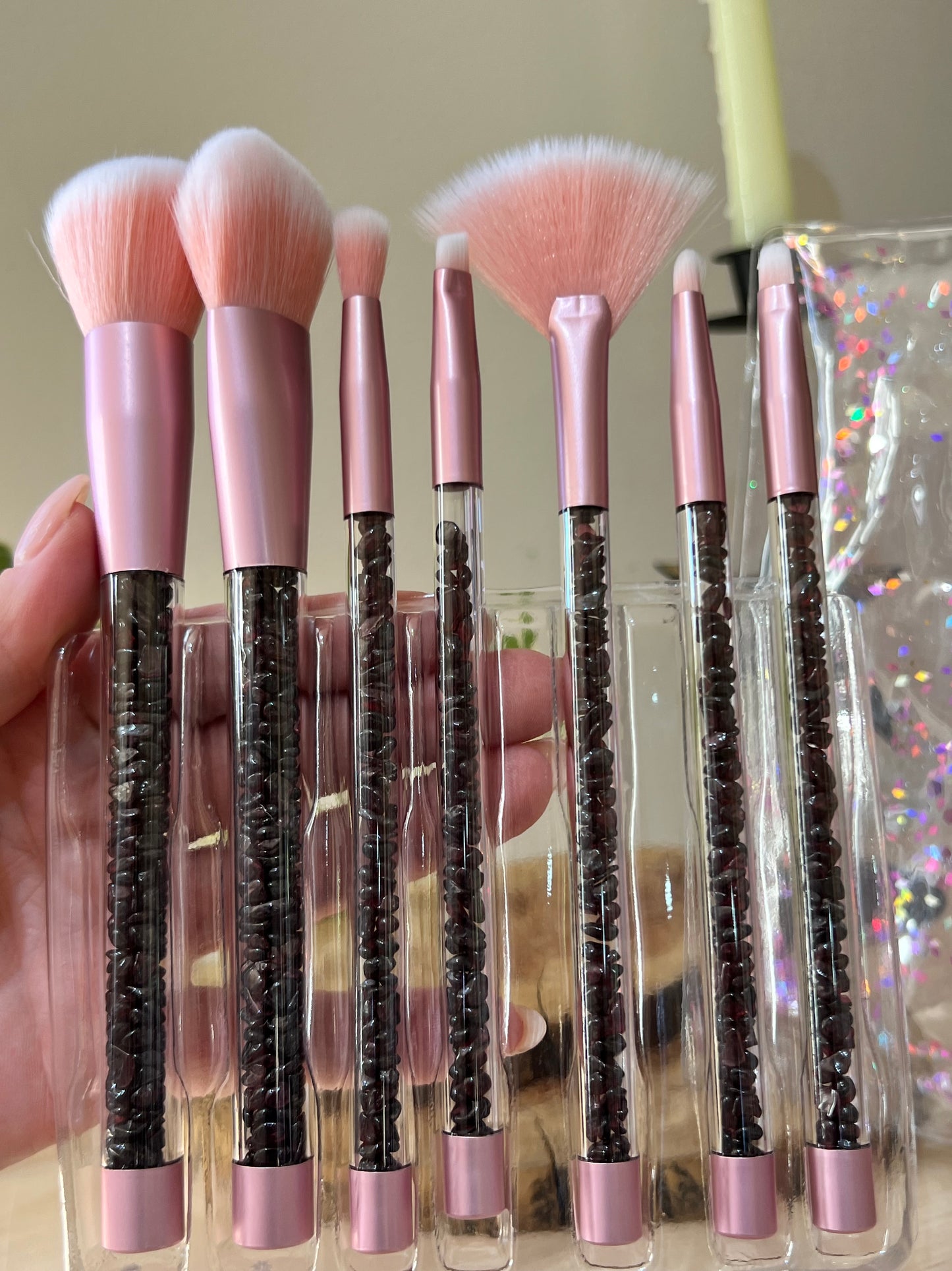 Crystal Make Up Brush Set