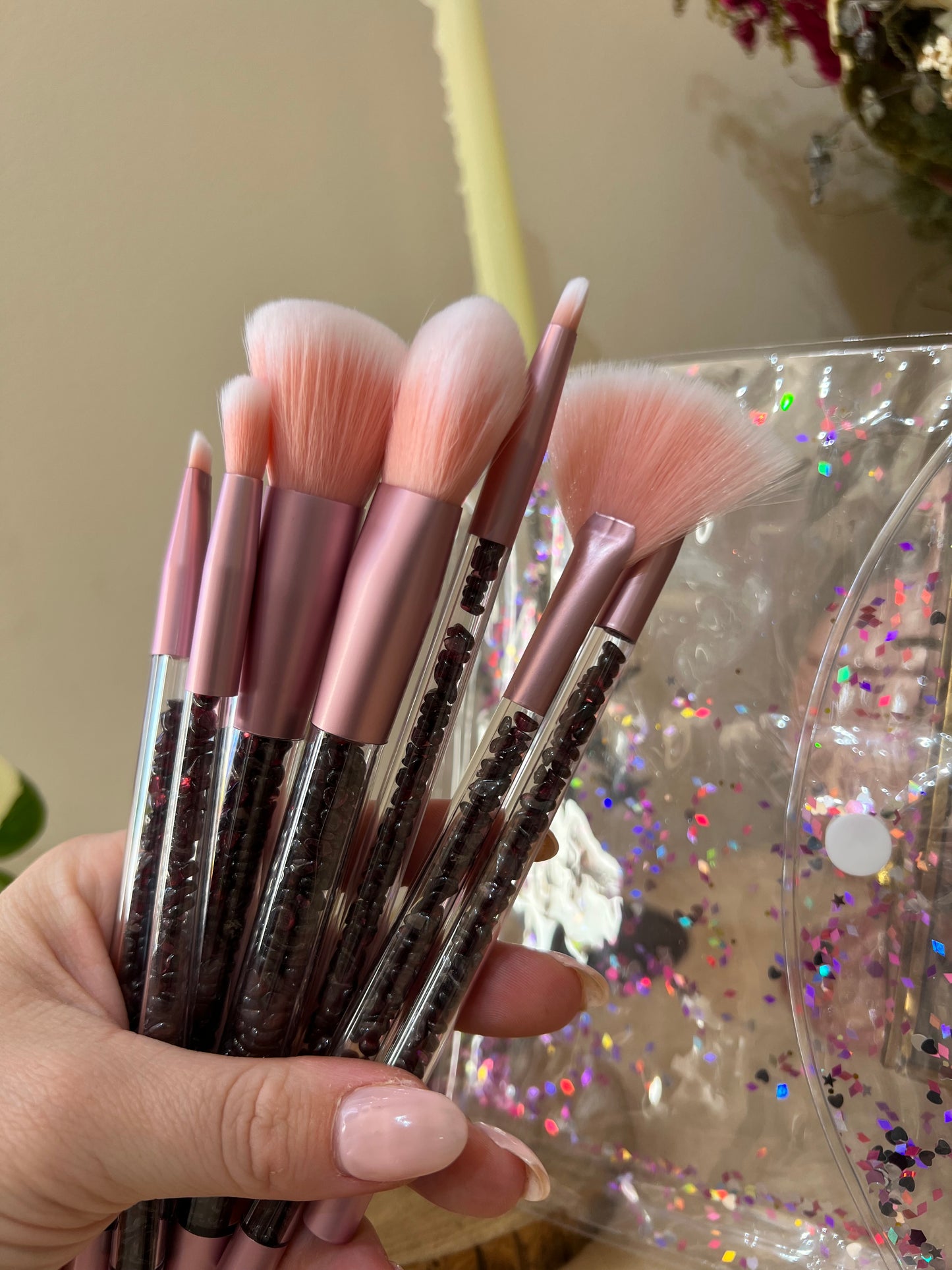 Crystal Make Up Brush Set