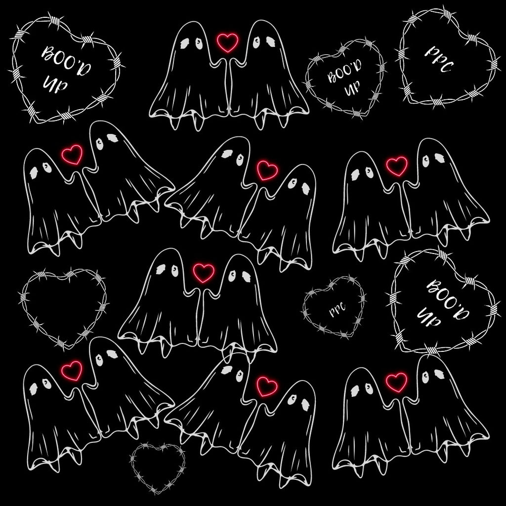Black BOO'D UP Adult Pyjamas (LAST OF - DISCONTINUED)
