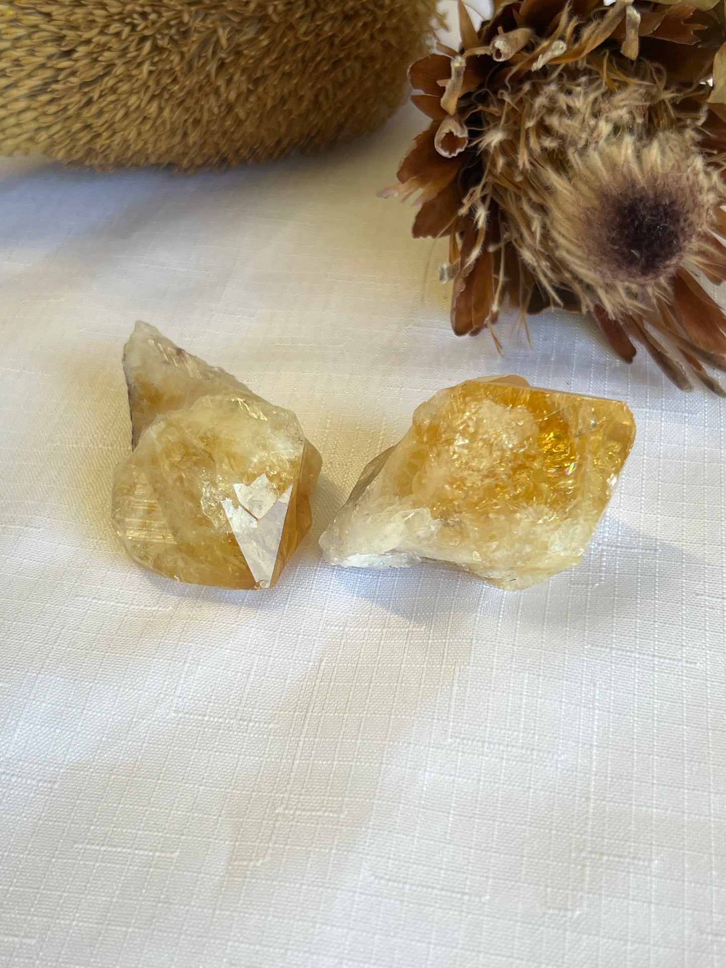 Citrine Large Raw stone point