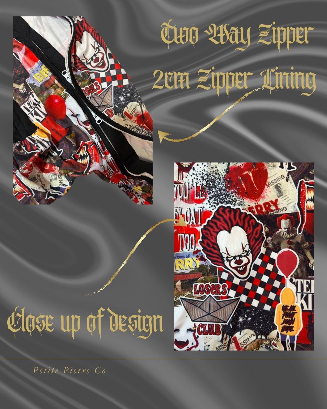 Pennywise Onesie Long Sleeve