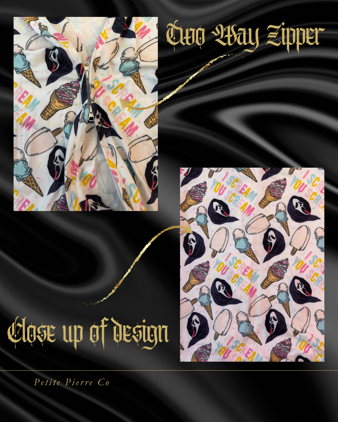 Ice- Scream SHORT SLEEVE Body Suit