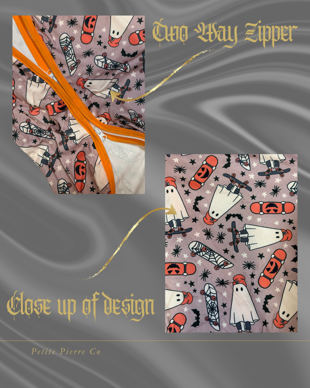 Sk8r Boo Onesie Long Sleeve
