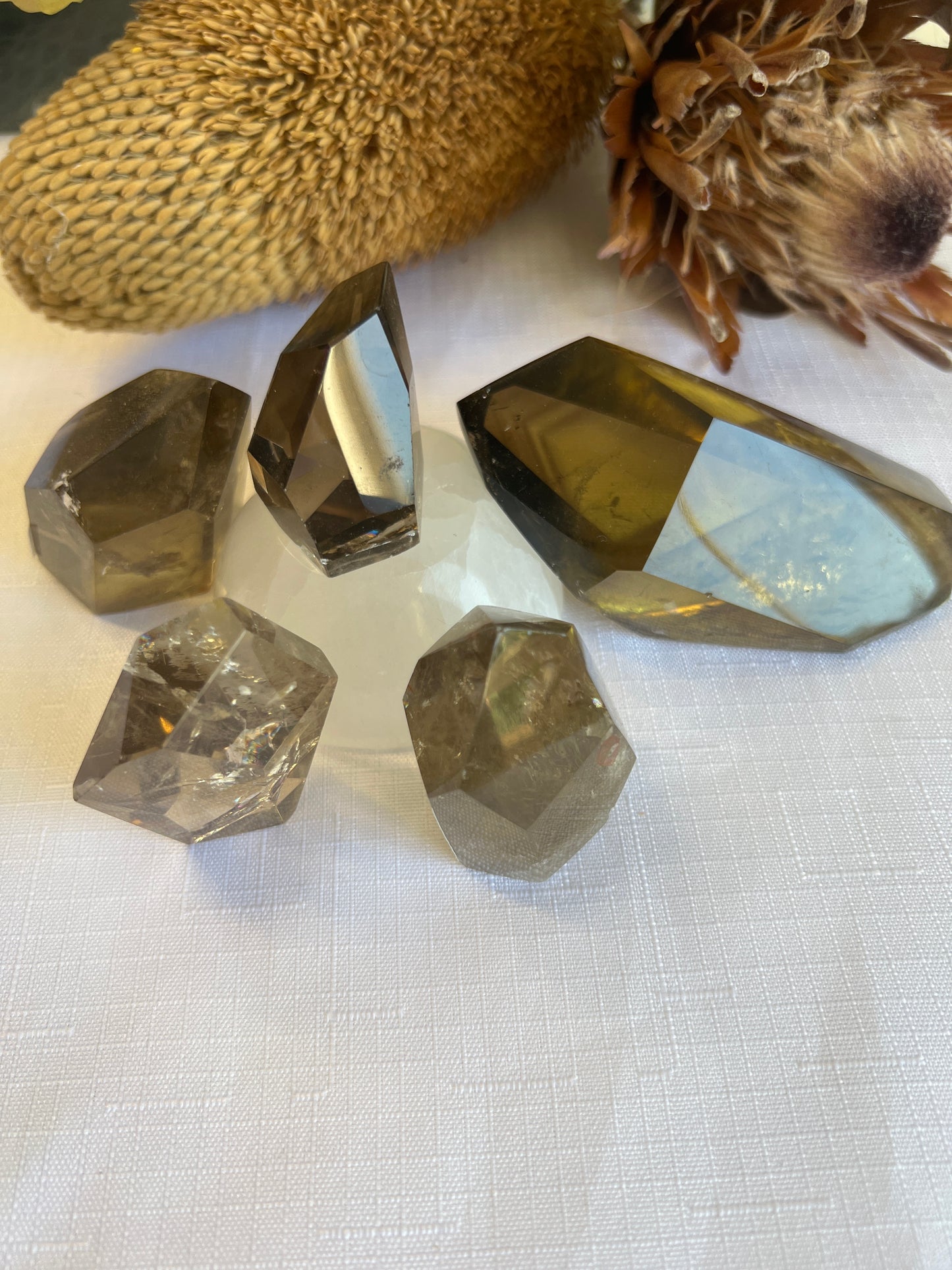 Natural Citrine Freeform Points