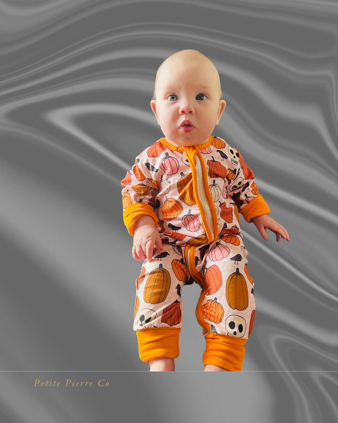 Pumpkin Onesie (LAST OF - DISCONTINUED) Long Sleeve