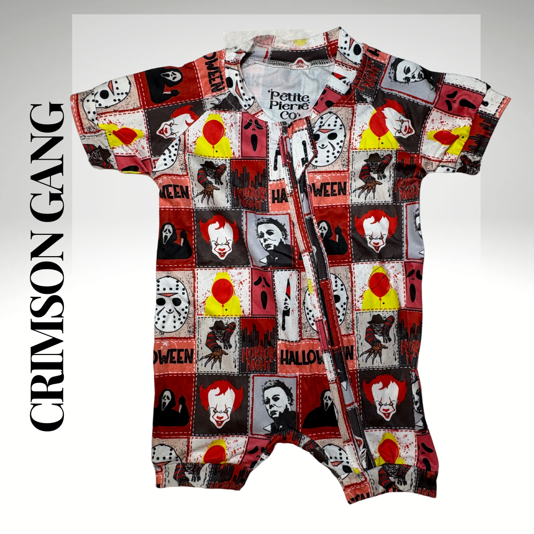 Crimson Gang SHORT SLEEVE Body Suit