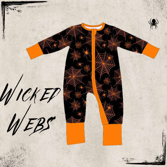 Wicked Webs Onesie