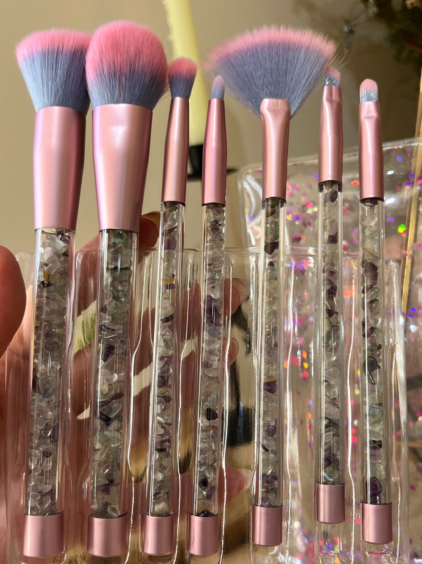 Crystal Make Up Brush Set