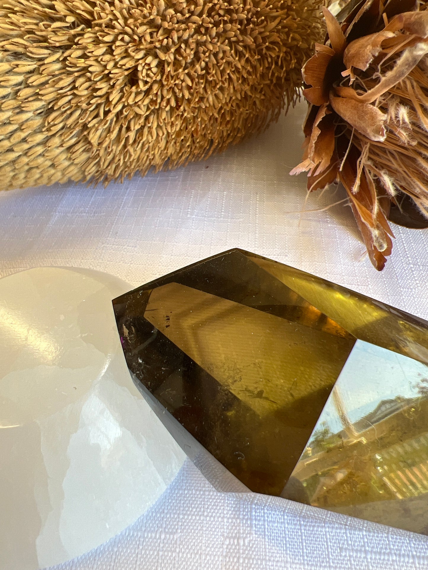 Natural Citrine Freeform Points