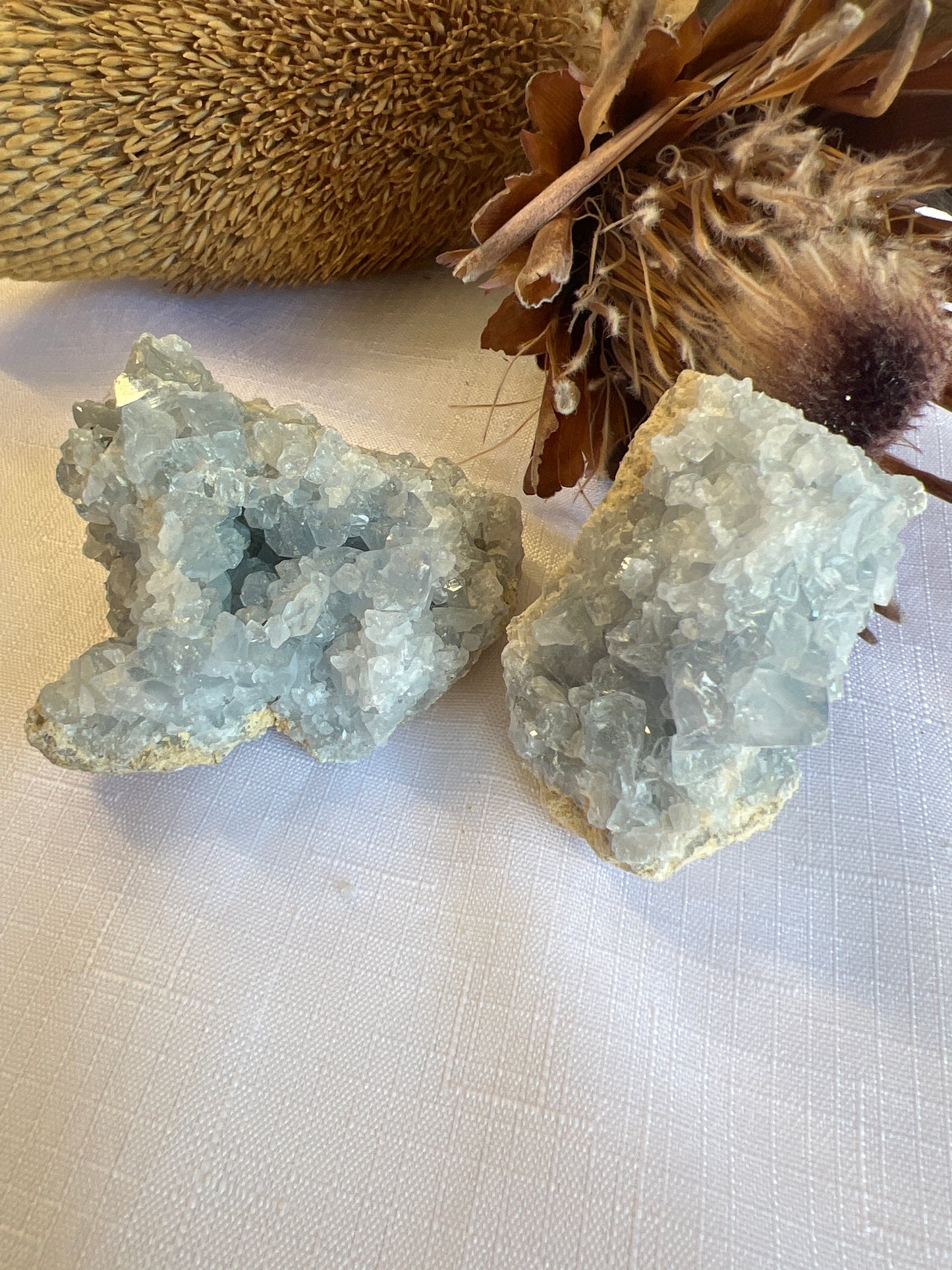 Celestite Cluster (imperfect)