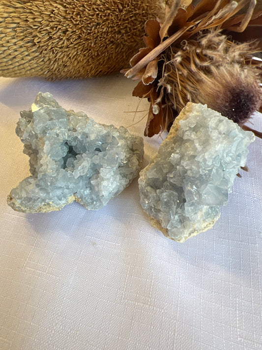 Celestite Cluster (imperfect)