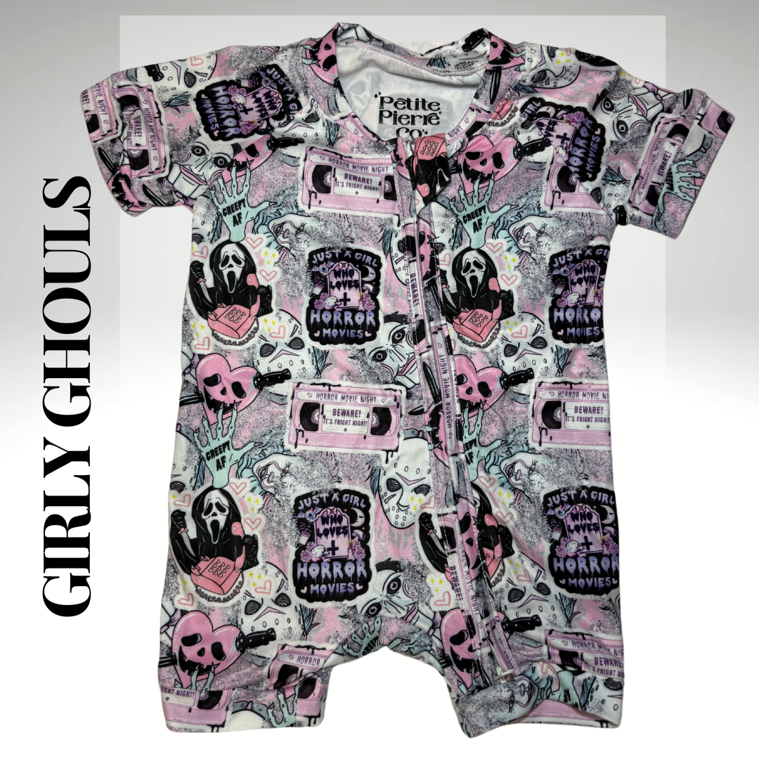 Girly Ghouls SHORT SLEEVE Body Suit