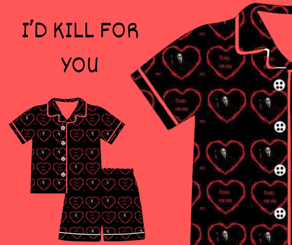 I'd Kill For You, Ghostface Pyjamas (LAST OF - DISCONTINUED)