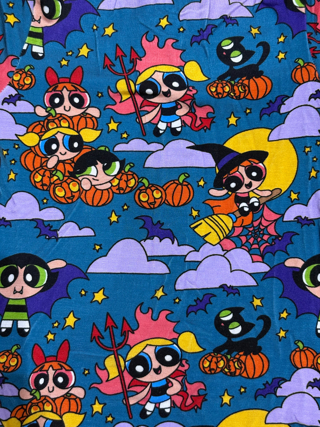 Power Puff Long Sleeve Onesie