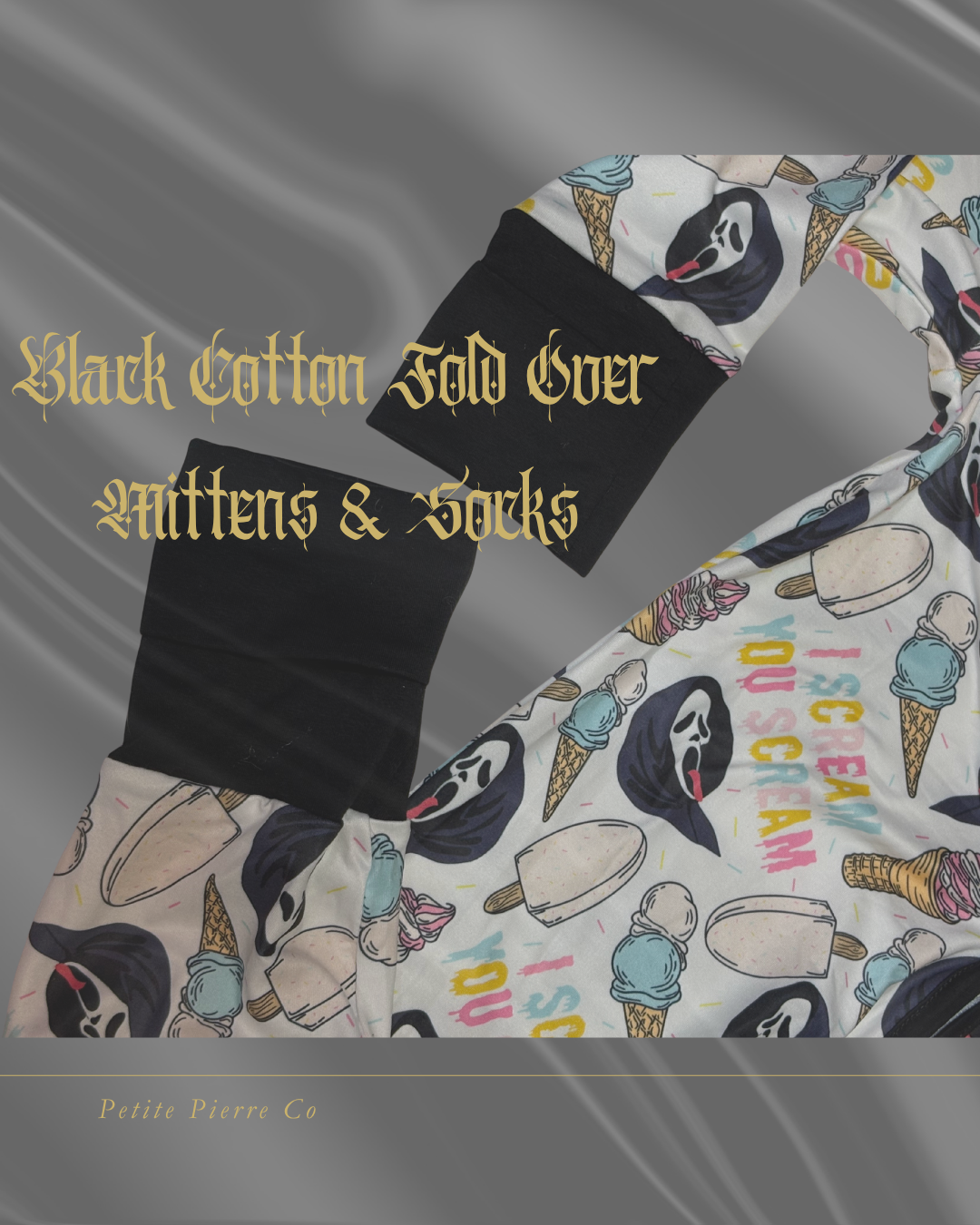 Ice- Scream Onesie LONG SLEEVE