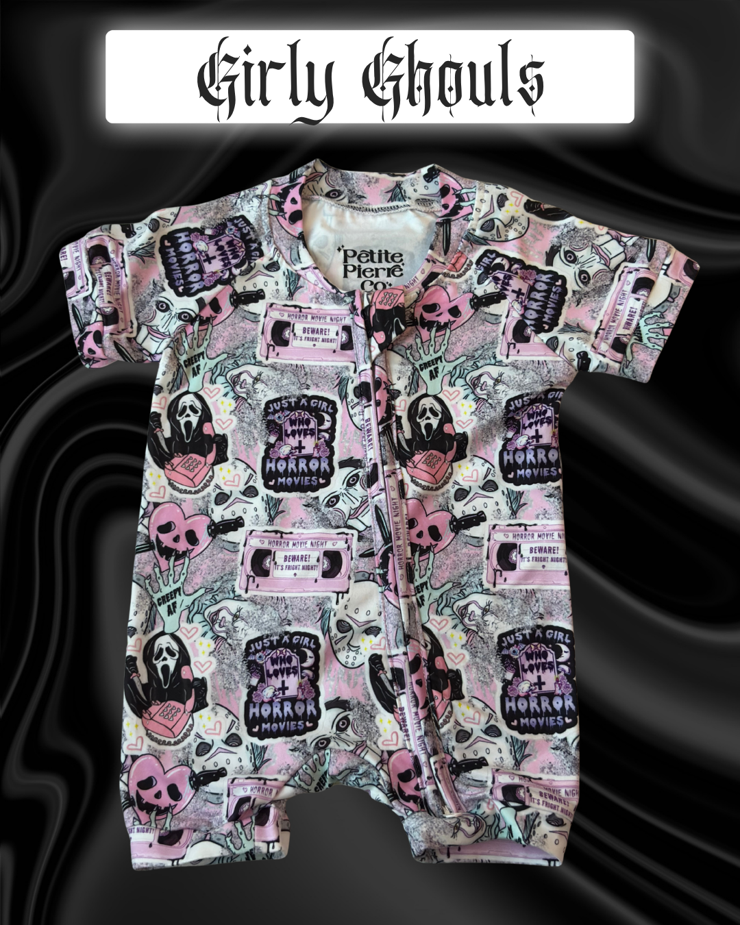 Girly Ghouls SHORT SLEEVE Body Suit