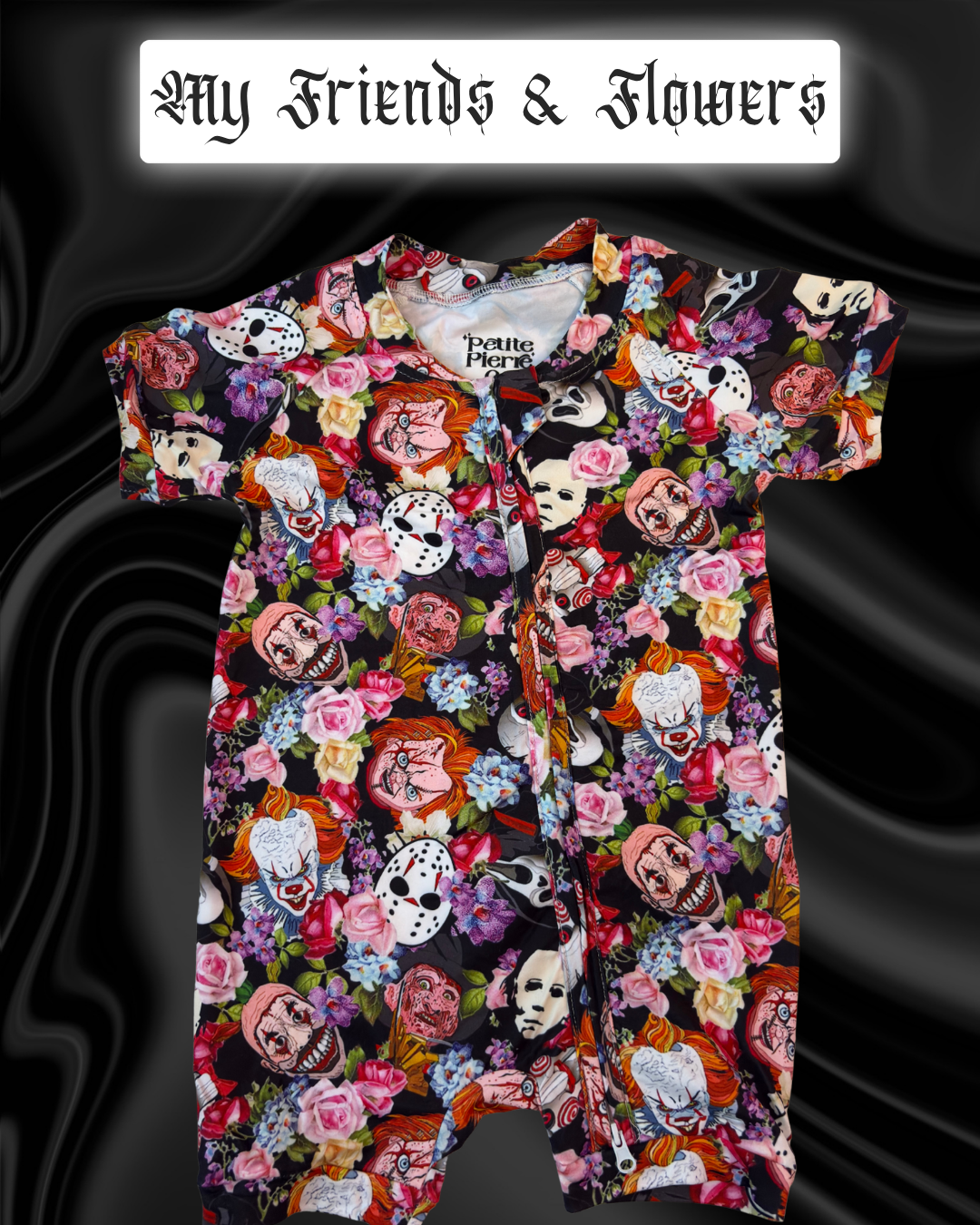 My Friends And Flowers SHORT SLEEVE Body Suit