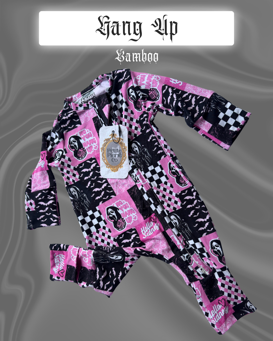 Hang Up Bamboo Long Sleeve Onesie