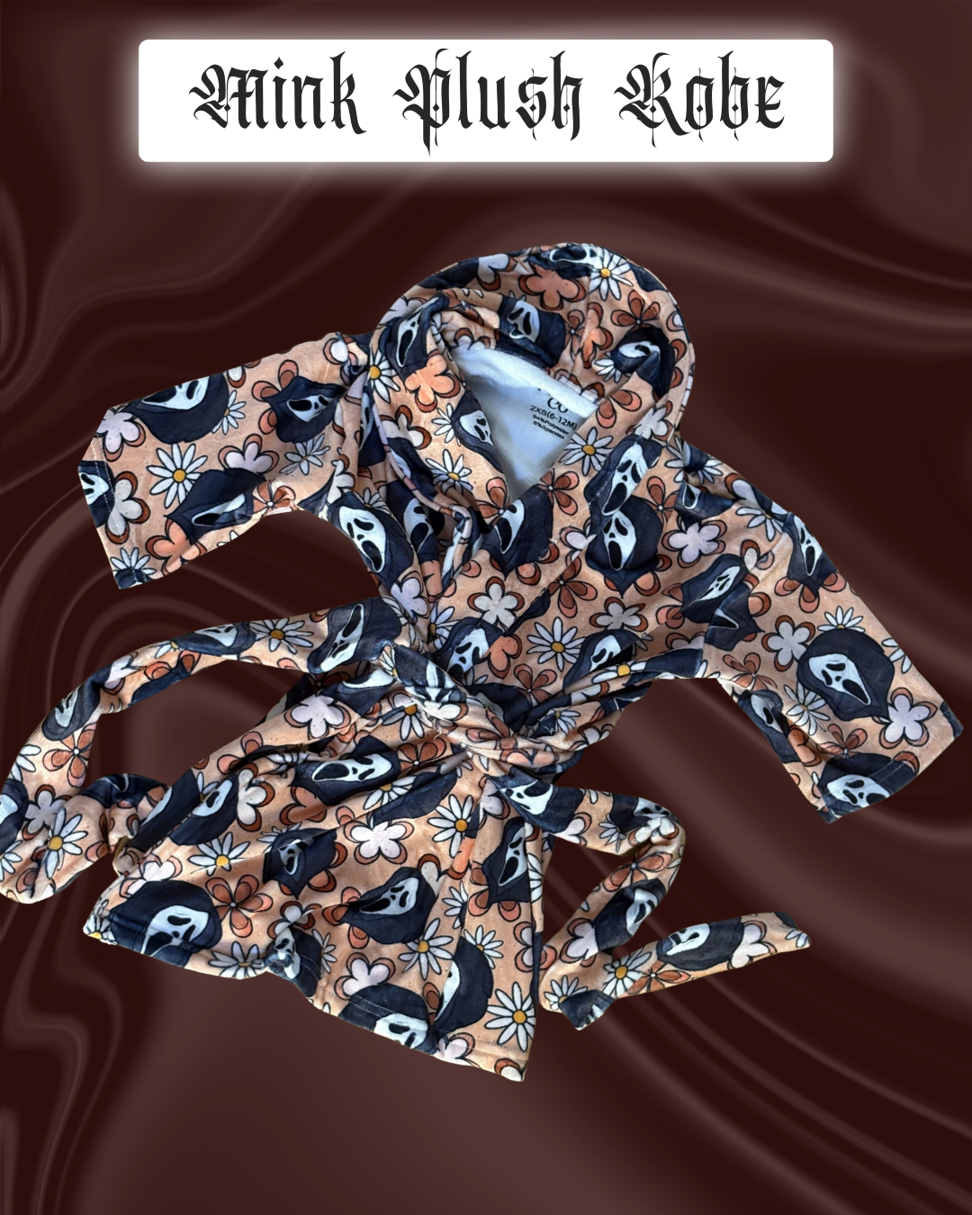 Mink Plush Robe - O.G Ghostface