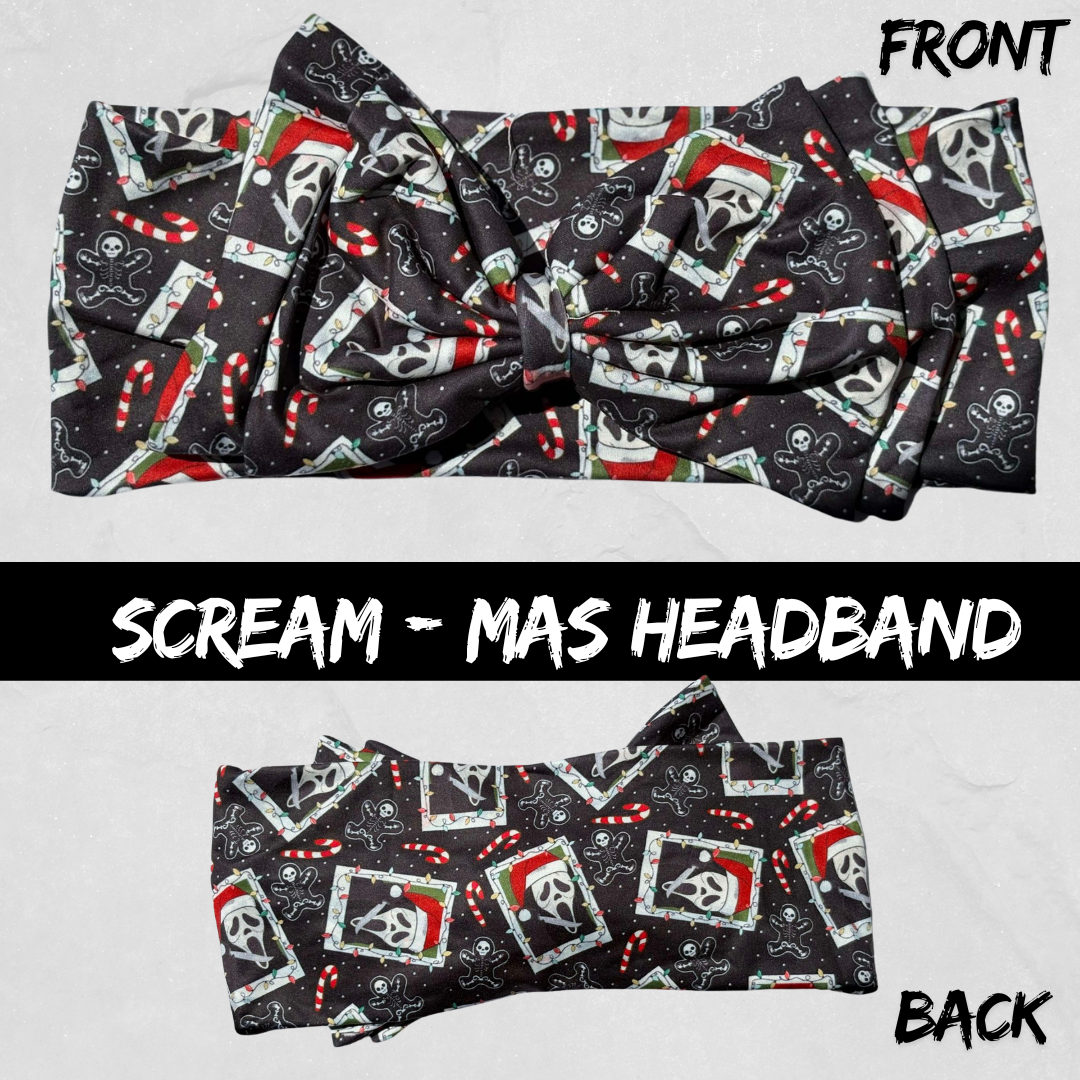 Scream - Mas Headband X-mas