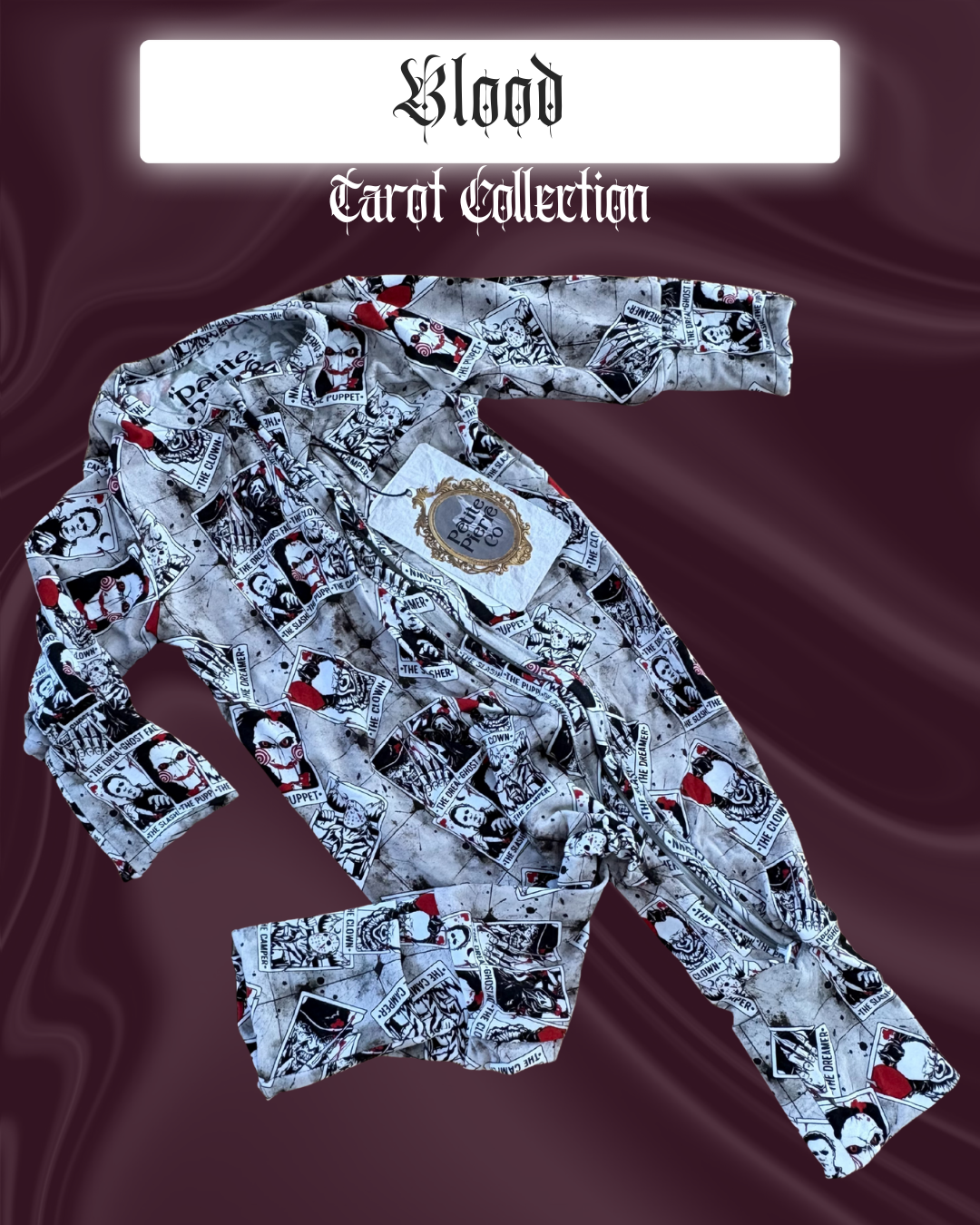 Blood - Tarot Collection Bamboo Onesie