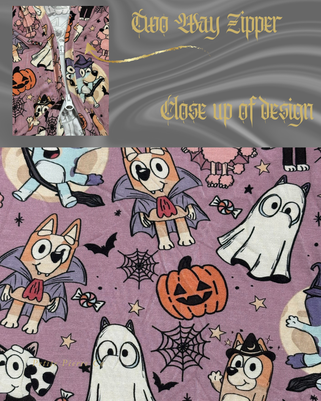 Bluey-Ween Bamboo Long Sleeve Onesie