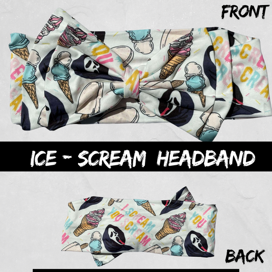 Ice - Scream Headband