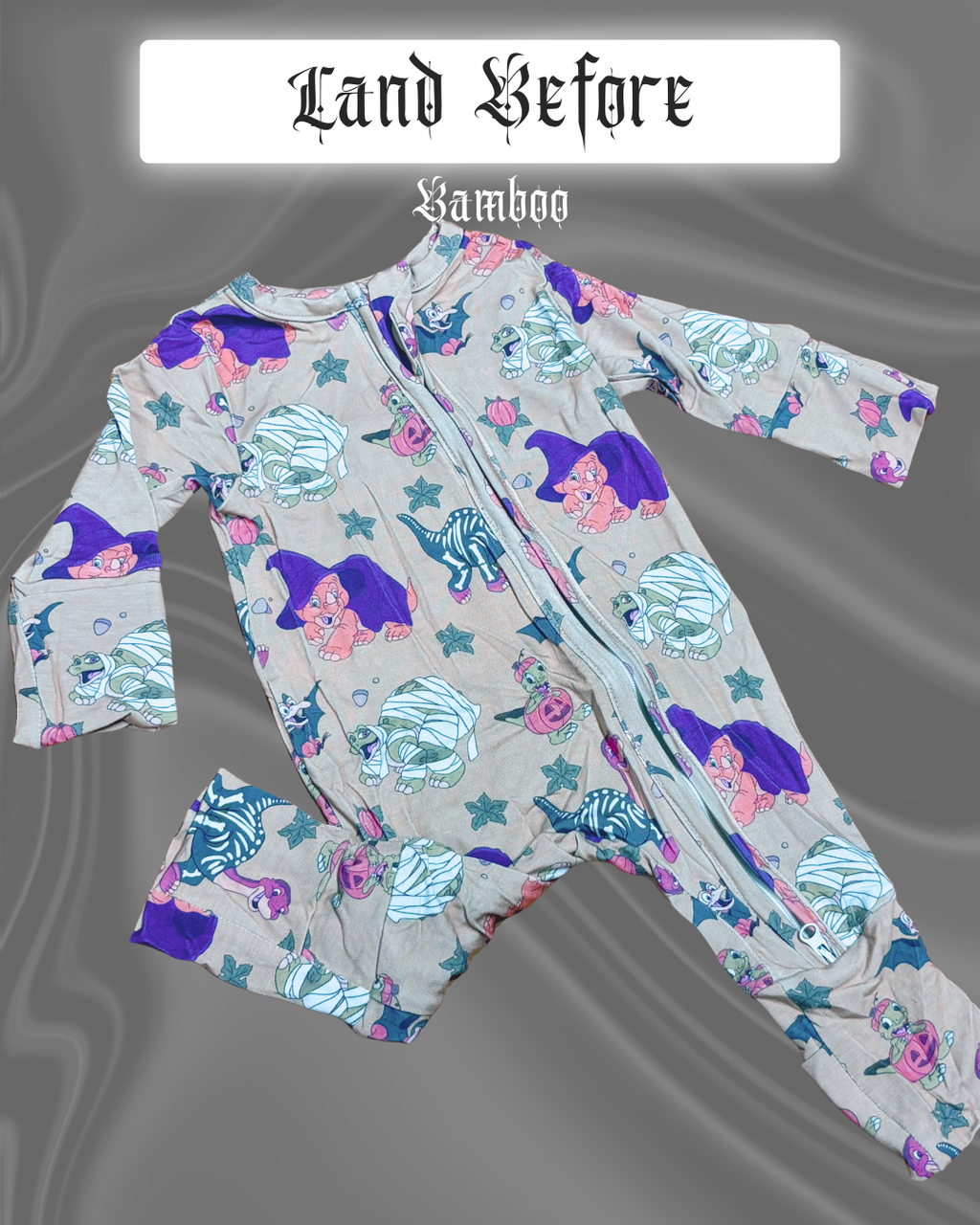 Land Before Long Sleeve Onesie