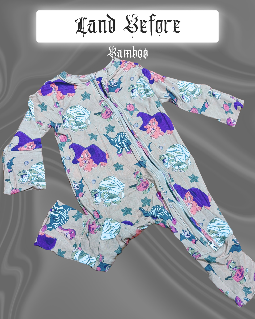 Land Before Long Sleeve Onesie